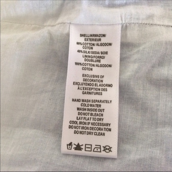 KENSIE SILK & COTTON OMBRE EMBELLISHED TUNIC MEDIUM - Picture 6 of 8